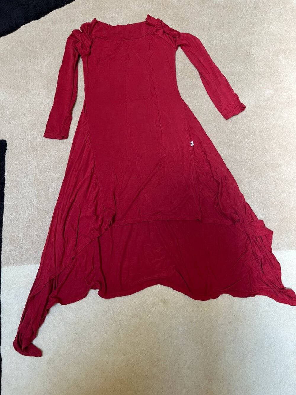 Kickee Pants Red Hi-Low Dress - Size 8/10